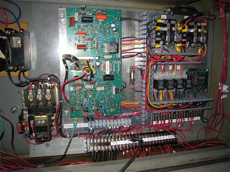 Solid State DC Motor Controller with Field Weakening contactor relay box wiring 